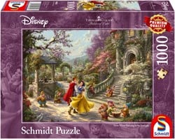 Schmidt puzzel Disney, Dansen met de prins - 1000 stukjes - 12+