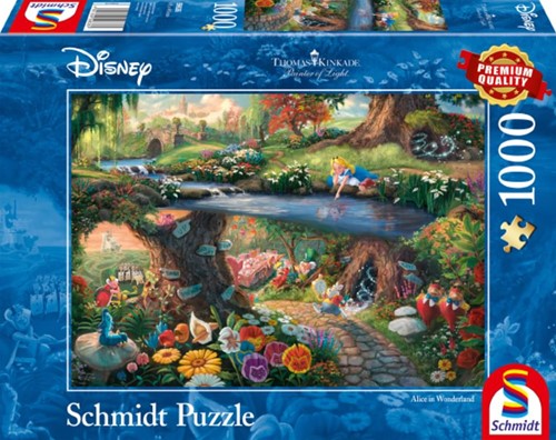 Schmidt puzzel Disney Alice in Wonderland - 1000 stukjes - 12+