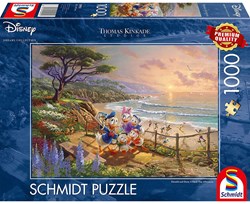Schmidt Disney puzzel Donald Duck & Daisy 1000 stukjes premium kwaliteit