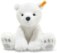 Steiff knuffel Soft Cuddly Friends ijsbeer Lasse, wit