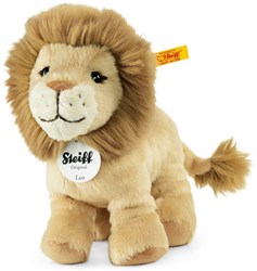 Steiff knuffel leeuw Leo pluche beige 16 cm - zachte pluche leeuw