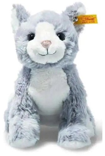 Steiff Soft Cuddly Friends Cassie cat, light blue