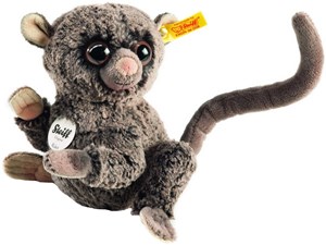 Steiff Knuffel Koko Tarsier Dark Brown Tipped 17Cm steiff kopen in de aanbieding