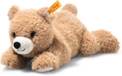 Steiff pluche Barny bruine beer knuffel - lichtbruin - 22 cm teddybeer