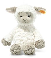 Steiff knuffel Soft Cuddly Friends lam Lita, wit/taupe