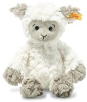 Steiff knuffel Soft Cuddly Friends lam Lita, wit/taupe