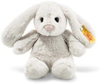 Steiff knuffel Soft Cuddly Friends konijn Hoppie, lichtgrijs