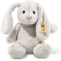 Steiff knuffel Soft Cuddly Friends konijn Hoppie, lichtgrijs