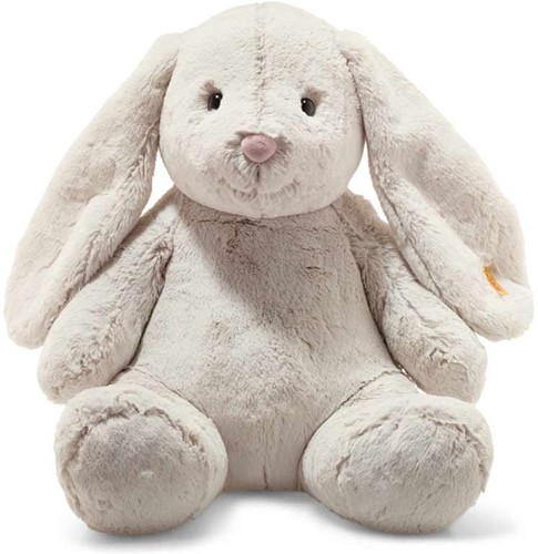Steiff knuffel Soft Cuddly Friends konijn Hoppie, lichtgrijs