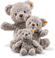 Steiff knuffel Soft Cuddly Friends teddybeer Honey, grijs-2