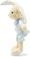 Steiff knuffel konijn Hoppel, blauw-2
