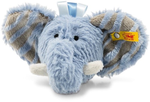 Steiff rammelaar Soft Cuddly Friends olifant Earz, blauw