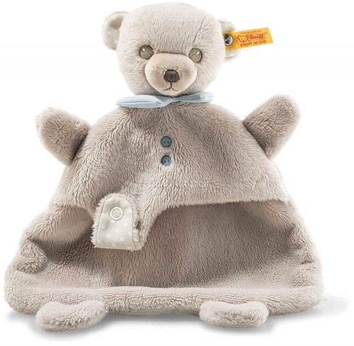 Steiff Hello Baby Teddybeer Levi knuffeldoek in cadeauverpakking