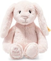 Steiff pluche My first Steiff Hoppie rabbit, pink - 26 cm