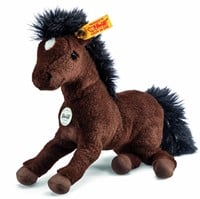 Steiff knuffel kleine vriend hannoveriaan Hanno, bruin