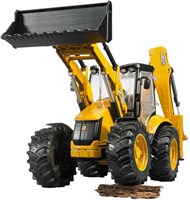 Bruder JCB 5CX eco tractor met back lader - graafmachine speelgoed-3