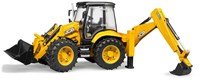 Bruder JCB 5CX eco tractor met back lader - graafmachine speelgoed