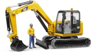 Bruder Cat Minibagger Met Bouwarbeiders bruder kopen in de aanbieding Bruder Cat Minibagger Met Bouwarbeiders bruder kopen in de aanbieding