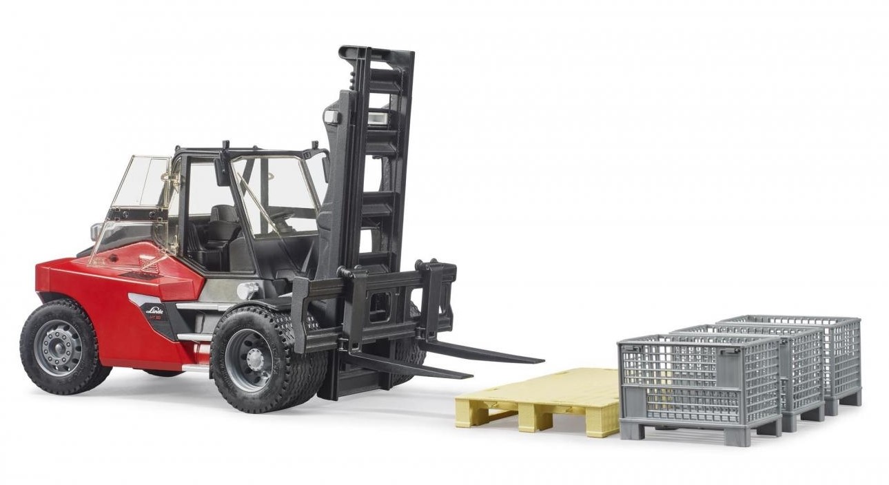 Bruder linde forklift on sale