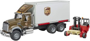 Bruder Mack Granite Ups Met Heftruck bruder kopen in de aanbieding