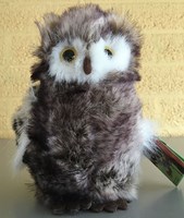 Simply knuffel uil pluche 18 cm - zachte knuffel uil speelgoed