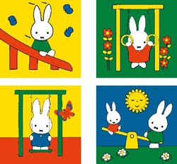 Ravensburger Nijntje kinderpuzzel - 4in1 kartonnen puzzelset - 2+3+4+5 stukjes