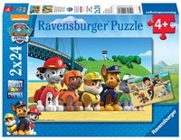 Ravensburger PAW Patrol puzzel - Dappere honden 2x24 stukjes karton