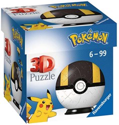 Ravensburger 3D puzzel Pokémon Ultra Ball - 54 stukjes - speelgoed