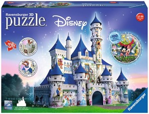 Ravensburger 3D Puzzles Gebouwen Maxi Disney kasteel