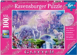 Ravensburger legpuzzel eenhoorns XXL glitter puzzel 100 stukjes