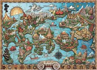 Ravensburger puzzel Atlantis legpuzzel 1000 stukjes premium kwaliteit-2