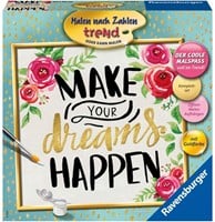 Ravensburger Schilderen op nummer Serie C Trend vierkant Make your Dreams happen