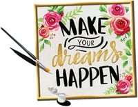 Ravensburger Schilderen op nummer Serie C Trend vierkant Make your Dreams happen-2