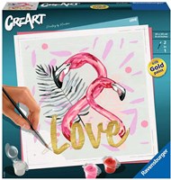 Ravensburger schilderen op nummer Love - Creatief hobbypakket volwassenen
