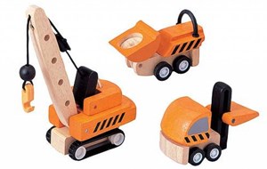 Plan Toys City Houten Constructiewagens plan toys kopen in de aanbieding