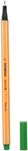 STABILO point 88 - fineliner 0,4 mm - smaragdgroen