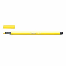 Stabilo premium viltstift citroen geel Pen 68 - creatieve stift