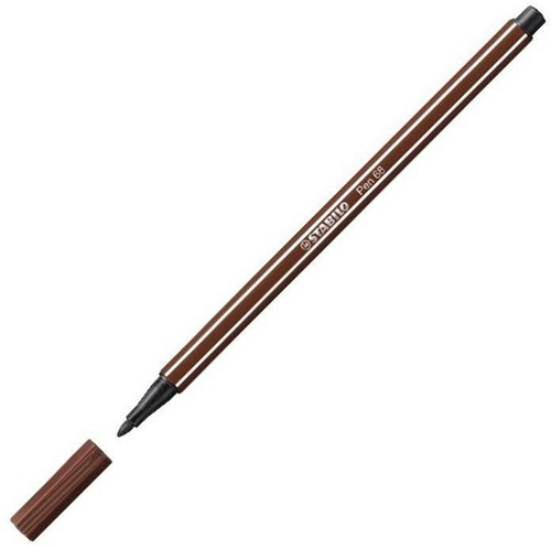 STABILO Pen 68 - premium viltstift - bruin