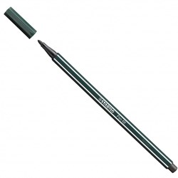 Stabilo premium viltstift Pen 68 aardegroen creatief tekenen
