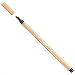 Stabilo viltstift Pen 68 licht oker premium kleurstift geel