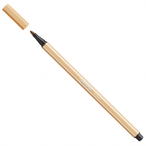 Stabilo viltstift Pen 68 licht oker premium kleurstift geel