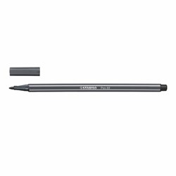 Stabilo premium viltstift Pen 68 diep koud grijs - creatieve stift