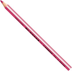 Stabilo kleurpotlood Trio Thick driekantig met extra dikke kern roze