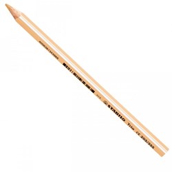 Stabilo kleurpotlood Trio Thick driekantig met extra dikke kern 4,2 mm apricot