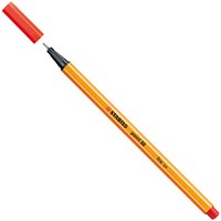 STABILO fineliner point 88 0,4 mm licht rood - creatieve pen