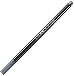 Stabilo premium viltstift metallic zilver - Pen 68 metallic stift