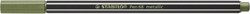 Stabilo premium viltstift metallic licht groen - Pen 68 metallic