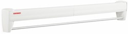 Leifheit wanddroogrek Telegant 36 - 70cm - aluminium - wit - droogrek
