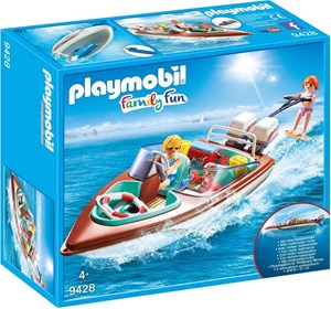 Playmobil Family Fun Motorboot Met Onderwatermotor 9428 playmobil kopen in de aanbieding