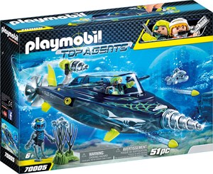 Playmobil Top Agents Team Shark Drilonderzeeer 70005 playmobil kopen in de aanbieding